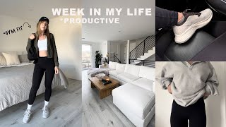 Spend the week with me: LA Townhouse, Routine, + GRWM!