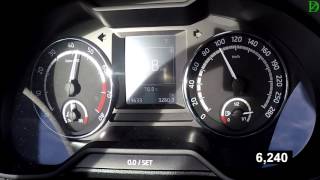 Skoda Octavia RS (A7) (Revo 330+hp) Acceleration 0-100 km/h