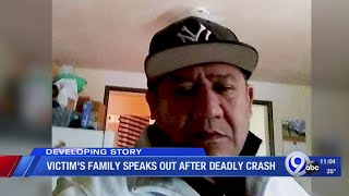 Jorge Jimenez's family speaks out after deadly accident