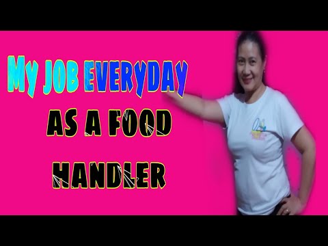My job everyday as a food handler here at margarita restaurant