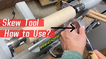 How to Use a Skew Chisel | Beginner Tutorial