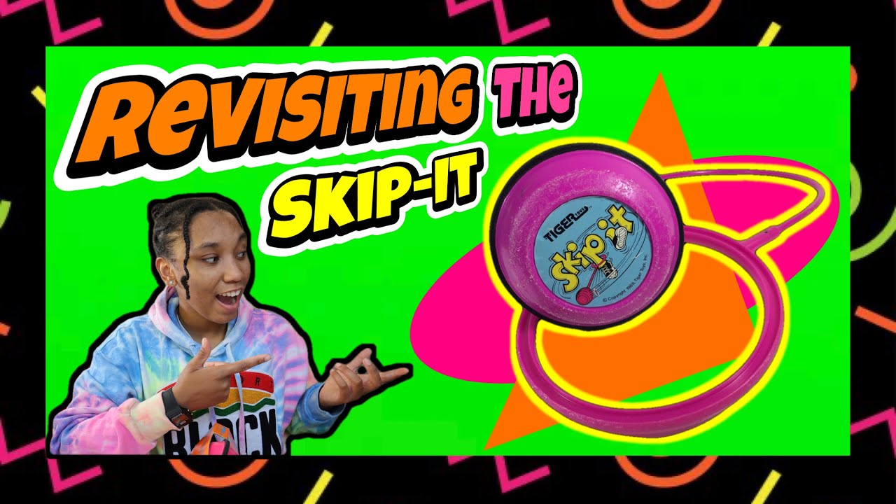 Skip-It 90's Toy Unboxing, Skip-it Tiger Electronics Commercial, How To  Use Skip-It