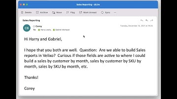Building a Sales Report with Acumatica, Excel and Velixo - Part 1