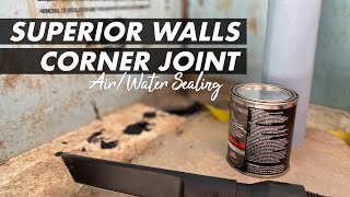 Air Sealing my Superior Wall Corner Joint by MakeWork 2,567 views 1 year ago 10 minutes, 14 seconds