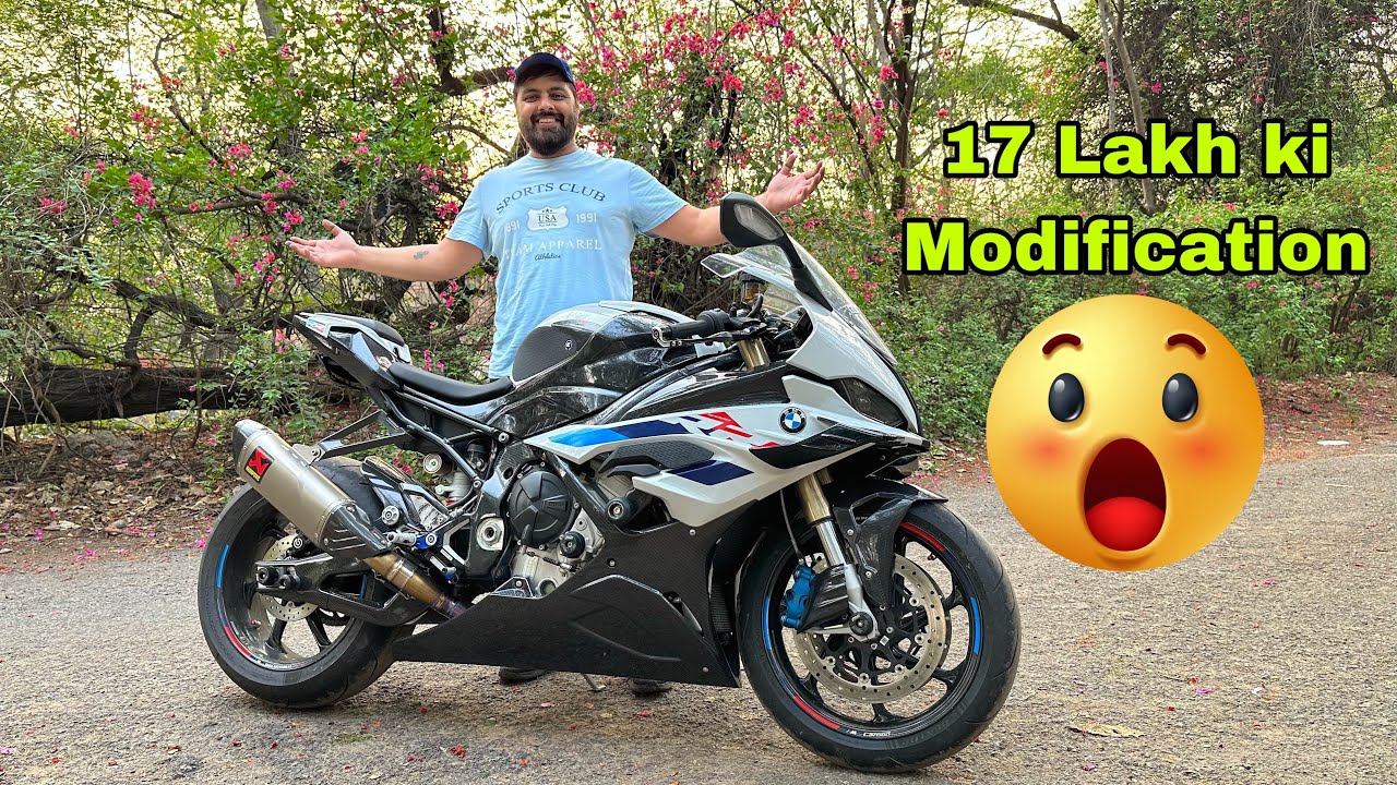 30 Lakh ki BMW S1000RR mein 17 lakh ki Modifications || The Most Loaded ...