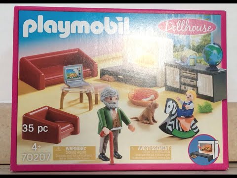 Salon dolhouse 70207 playmobil - unboxing playmobil