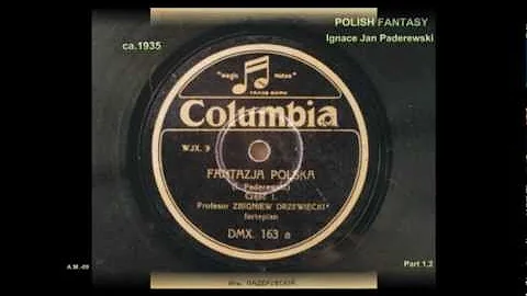 Polish fantasy. I.J.Paderewski Piano-Z.Drzewiec......