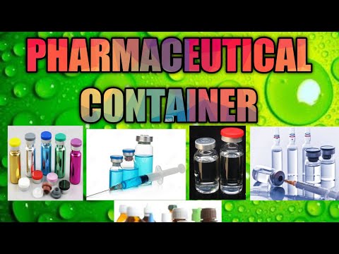 WHAT IS PHARMACEUTICAL CONTAINER I  PHARMACY CONTAINER I PHARMACEUTICAL