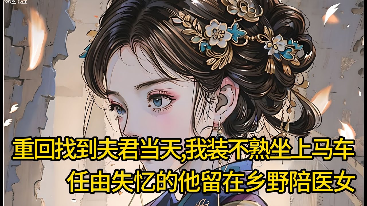 【一口氣看完 】重回找到夫君当天,我装不熟坐上马车，任由失忆的他留在乡野陪医女.....