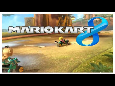 online racer game Mario Kart 8//Shy Guy Falls