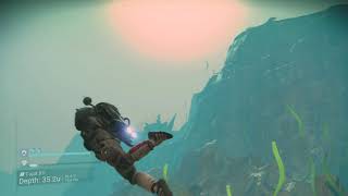 No Man's Sky - exploring underwater