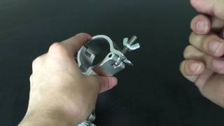Narrow Swivel Coupler Clamp For 48  51mm Tubing,Load Bearing 100kg TG CJS5002S