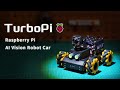 Turbopi raspberry pi omnidirectional mecanum wheels robot car kit