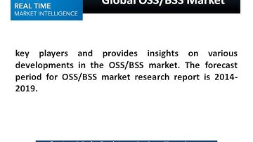 Global OSS/BSS Market