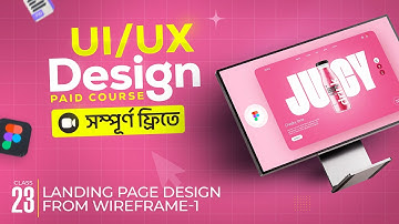 UIUX Design Class 23 Landing Page Design from Wireframe 1 Careersity