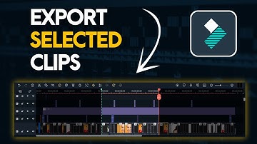 How To  Export A PART OF THE TIMELINE -  Filmora 11 Tutorial