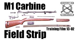 M1 Carbine Field Strip (TF 13-02)