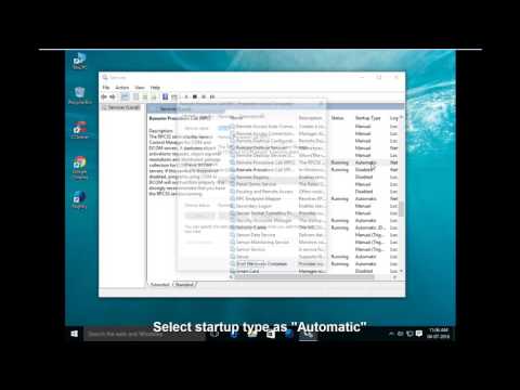 How to fix The remote procedure call failed in windows 10