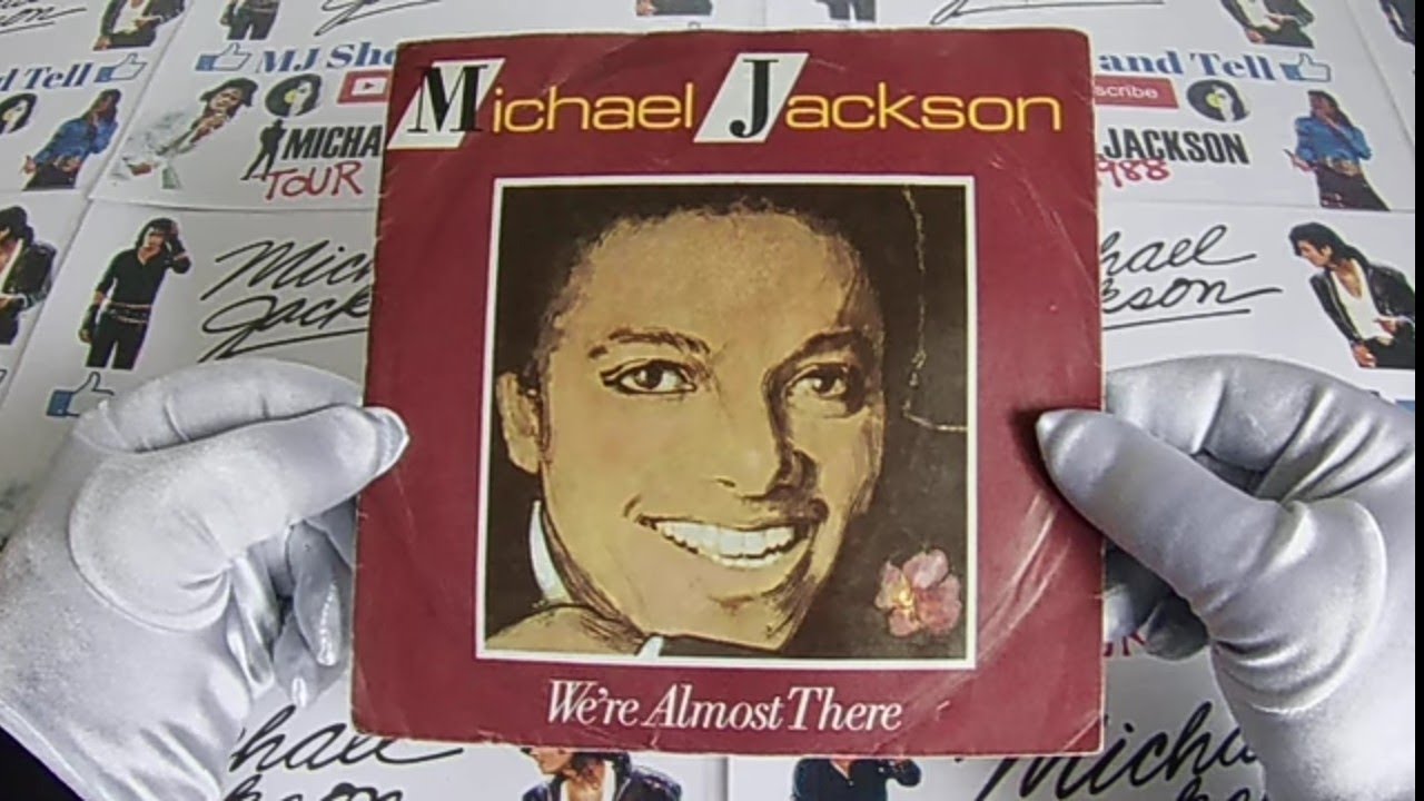 Michael Jackson - We`re Almost There (vinyl single) 1975 Unboxing 4K HD ...