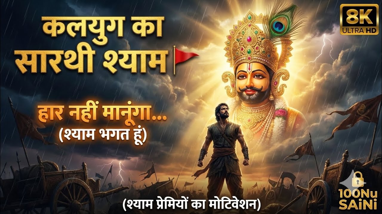 New Khatu Shyam Motivational Song 2026 | कलयुग का सारथी | Khatu Shyam Ji Ke Bhajan