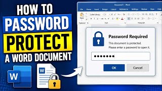 Your Documents Are Vulnerable Without This | Word Password Protection