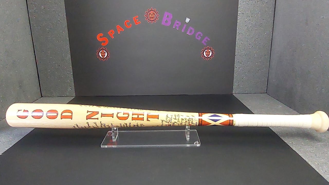 Suicide Squad Harle Quinn Baseball Bat Replica Bemutató
