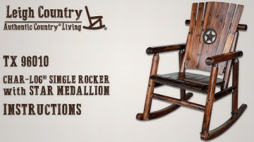 Char-Log Star Medallion Rocker Assembly