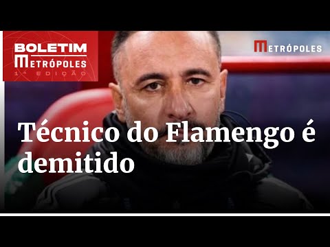 Vítor Pereira é demitido pelo Flamengo após quinto título perdido | Boletim Metrópoles 1º