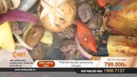 Bếp nướng điện  và chảo lẩu điện đa năng comet