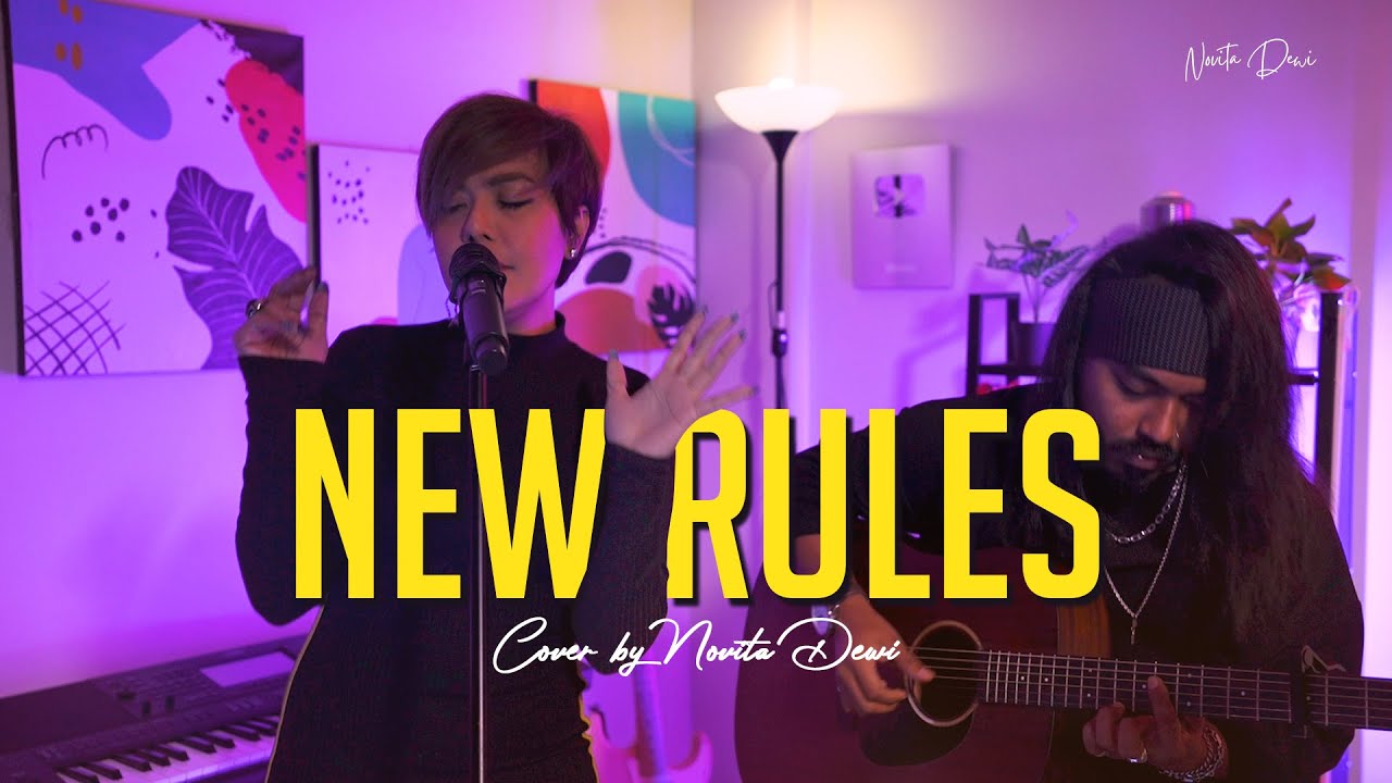 DUA LIPA - NEW RULES ( Cover by Novita Dewi )