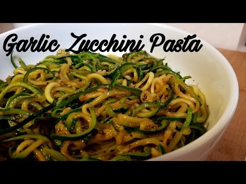 Garlic Zucchini Pasta | How to make Veggie Pasta!