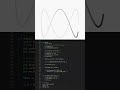 Lissajous Curve ratio 1-3 - Animation (Python + py5)