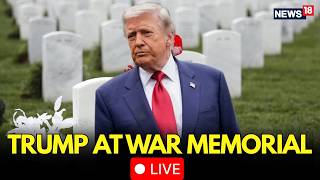 US News LIVE | US President Trump Honors Fallen Soldiers At Arlington National Cemetery Ceremony