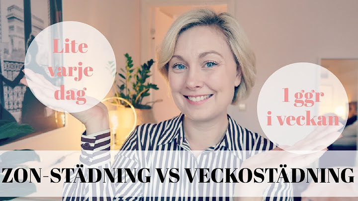 TESTAR ZON-STÄDNING: ÄR DET BÄTTRE ATT STÄDA LITE OFTA ÄN ATT STORTSÄDA EN GÅNG I VECKAN?
