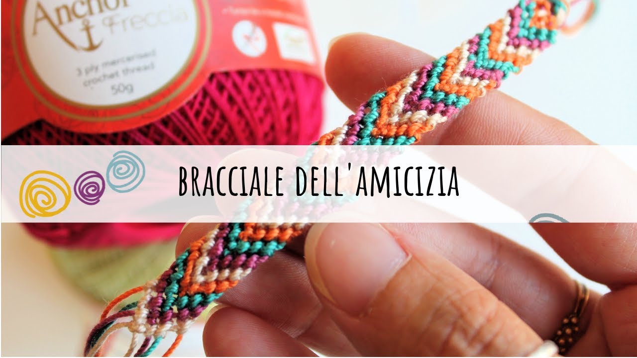 Come fare un braccialetto dell'amicizia - Tutorial 