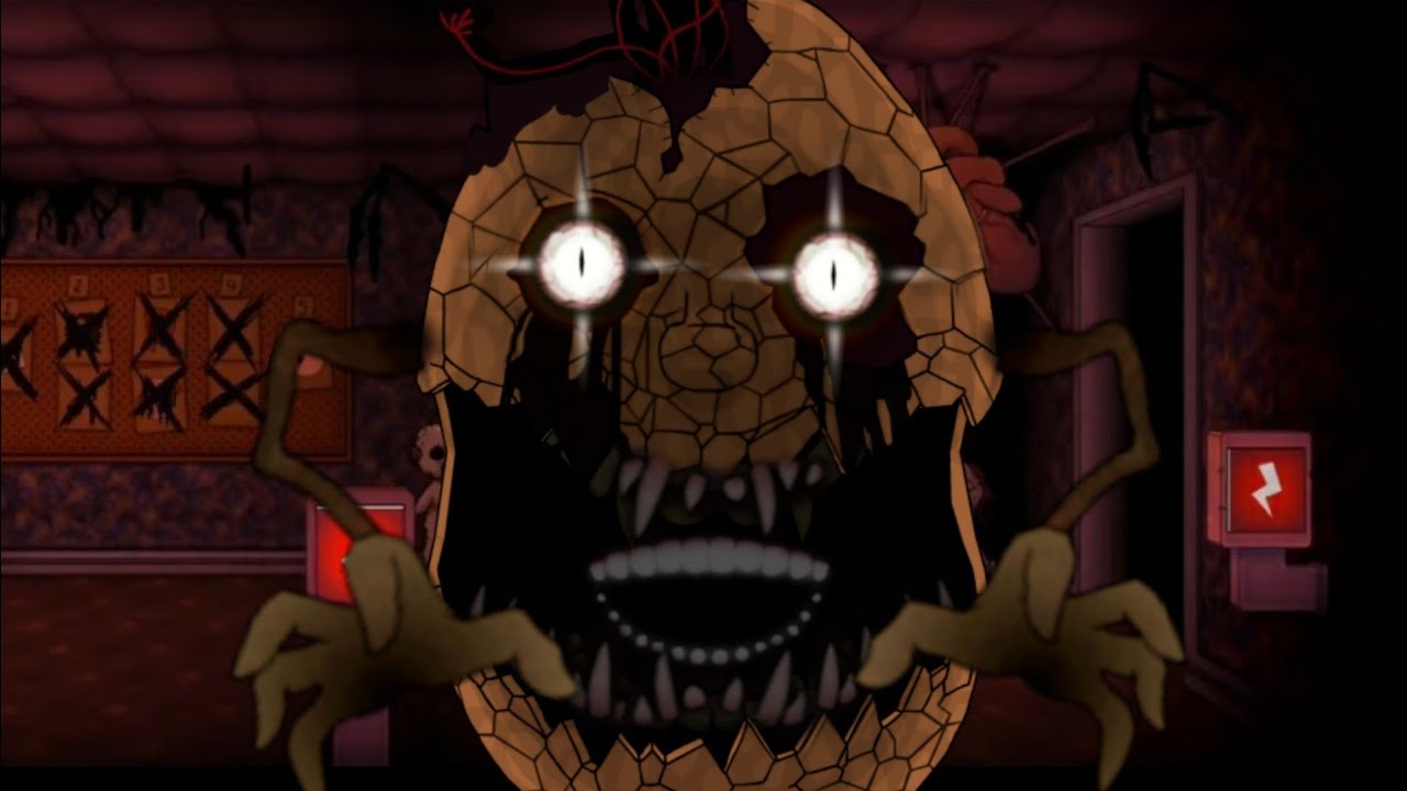 OWaF fanmade - Nightmare Golden Flumpty jumpscare - YouTube