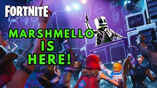 Marshmello Concert Live In Pleasant Park So Dope