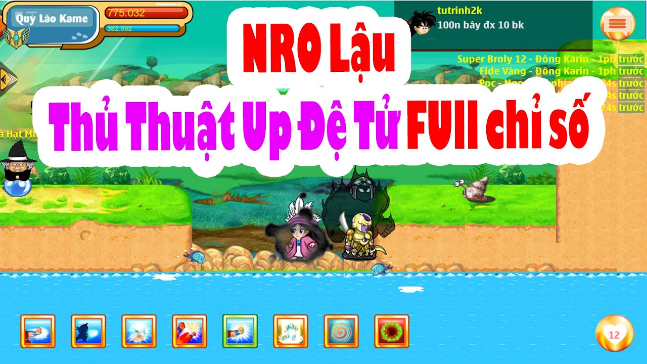 NRO Private Lậu – Thủ Thuật và Các Map Up chỉ số đệ cho ae chơi