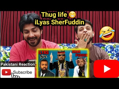 Pakistani Boys Reacts To || 😎ILYAS SHARFUDDIN THUG LIFE 😁 || Funny AndhBhakt and Godi Media Sxene's