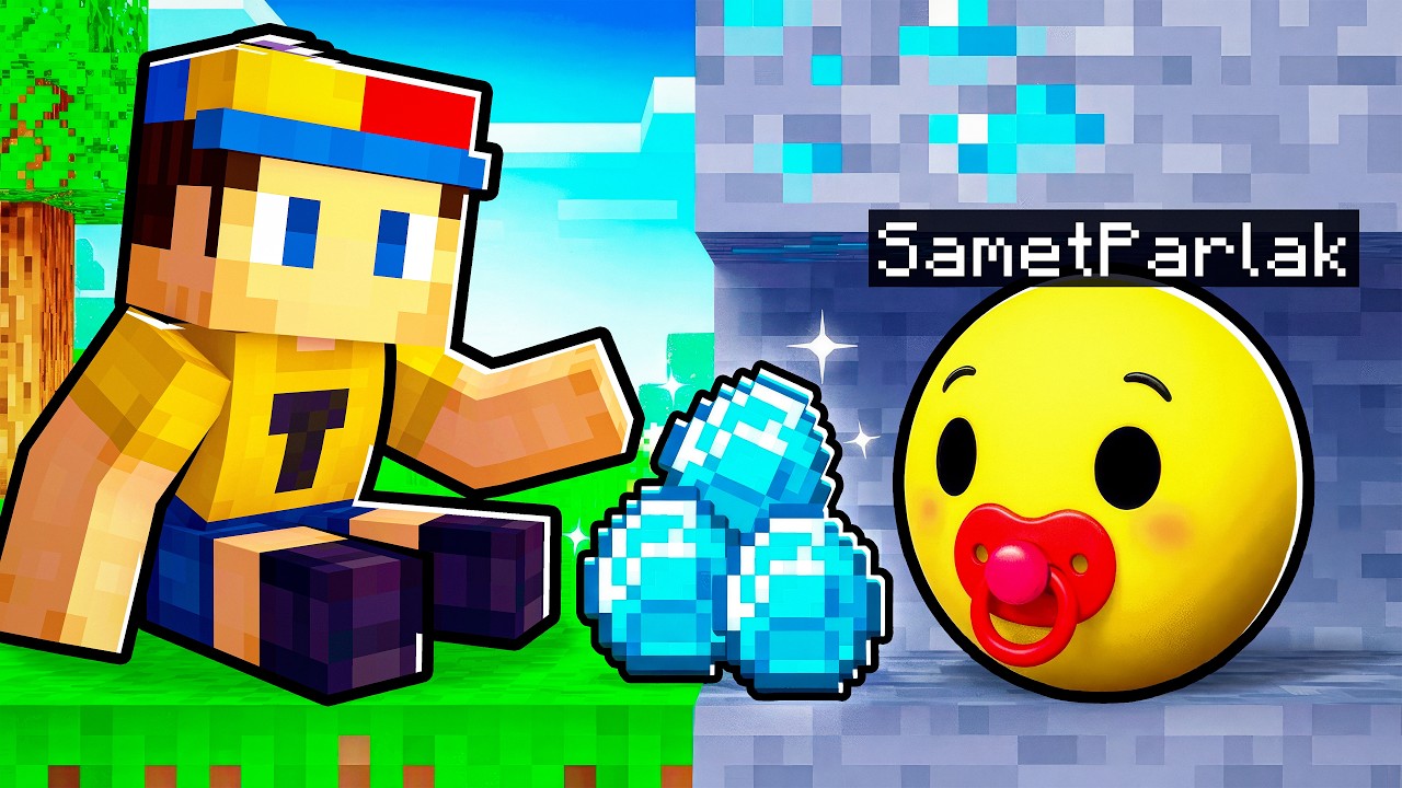 Bebek Verity Olup Arkadaşlarımı Trolledim !! - Minecraft
