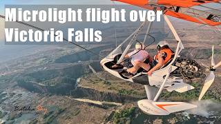 Flying Over the Victoria Falls in a Microlight – The Ultimate Aerial View!