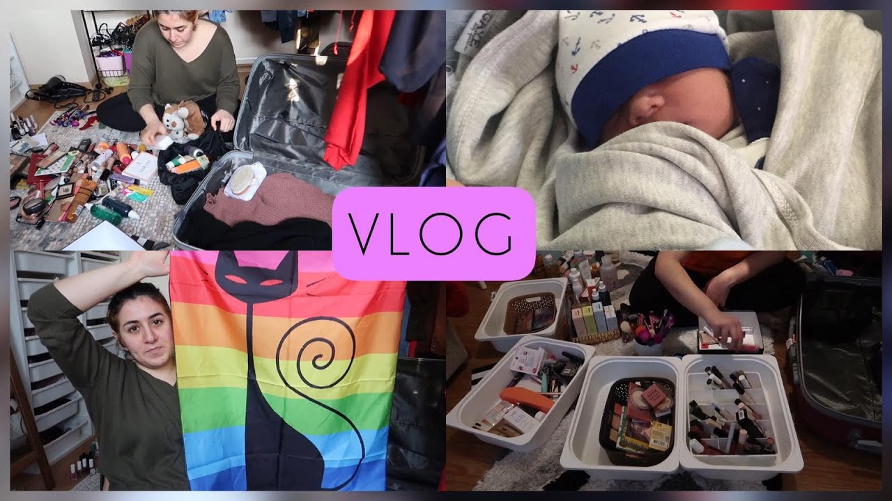 HALA OLDUM 👶🏻 | Ailemin Yanına Geldim & Eşyalarımı Toplayıp Yerleştirdim VLOG