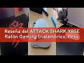Reseña del ATTACK SHARK X8SE Ratón Gaming Inalámbrico, Peso Ligero 55g, Sensor PAW3311, Chip BK52820