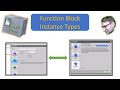Tia portal function block instances single multi and parameter