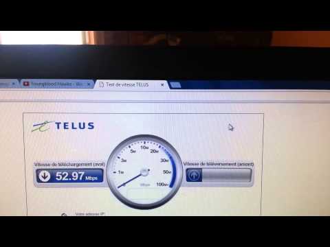 Telus Optik 50 mbps speed test (shv.globetrotter.net)