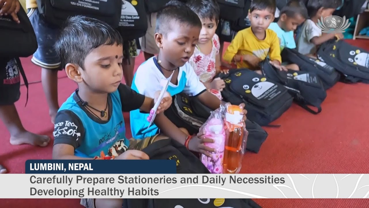 Caring For Lumbini Kindergarten with Love: Distributing Stationeries and Sending Blessings