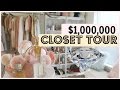 MILLION DOLLAR CLOSET TOUR & selling clothes!