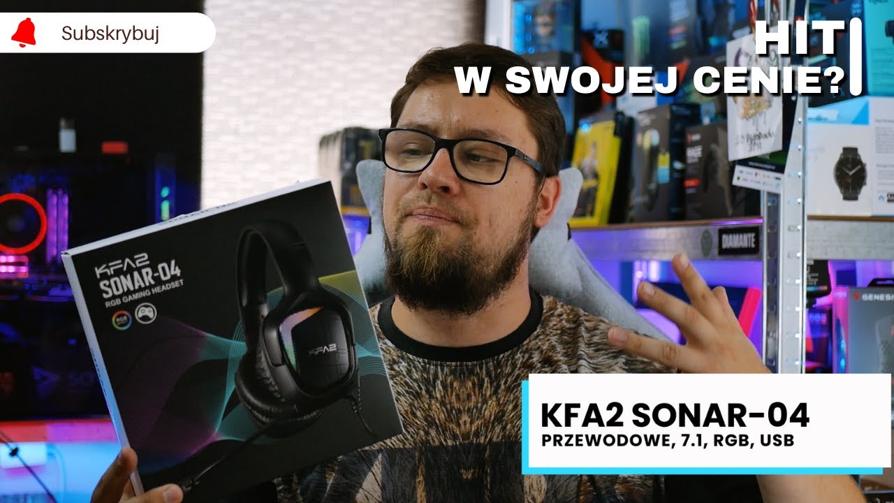 KFA2 Sonar-04 - mały budżet, dobre słuchawki!