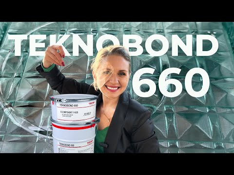 Прозора гідроізоляція на основі поліуретану, УФ-стійка Teknobond 660 5 кг., видео 1