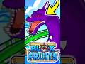 Dragon 🐲 VS 🦕 Sea Beast !! In Blox Fruits Roblox #shorts
